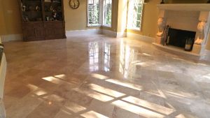 Travertine Floor After 4